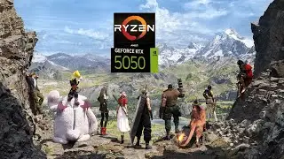 Final Fantasy VII Rebirth Gameplay on On Ryzen 5 3600 GeForce RTX 5050 8GB 1080p