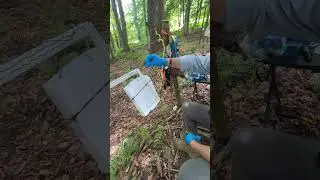 Collecting Bigfoot hair barbed wire fence #bigfoot #obrs #paranormal #sasquatch