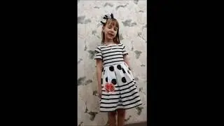 Винокурова Элина, 6 лет, читает   Михаил Кривов &laquo;Спасибо деду за победу&raquo;.