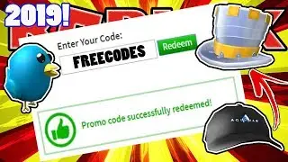 *JANUARY 2019* WORKING ROBLOX PROMO CODES | HOW TO GET FULL METAL TOPHAT, AQUACAP AND TWITTER BIRD