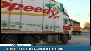 MERCATO FANELLO. LAVORI AI TETTI DEI BOX