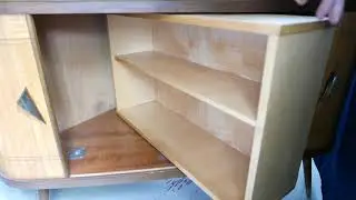 Barschrank Drehbar mit Spiegelglas
