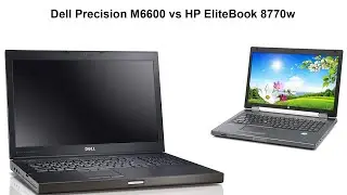 Dell Precision M6600 vs HP Elitebook 8770w:  HD vs SSD