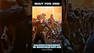 COLDEST🥶MOMENT IN MARVEL (PART-22) #marvel #part22 #shorts