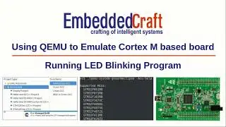 Using QEMU to Emulate Cortex M based board and Running LED Blinking Program
