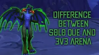 Difference between Solo Shuffle and 3v3 arenas