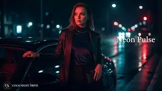 Neon Pulse: The Girl in the Black Supercar | Dark Melodic Beats