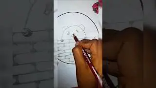 Easy Circle Drawing For Beginners 🎨❤️&zwj;🔥✅ || #circleart #easydrawing #shorts #art #drawingideas