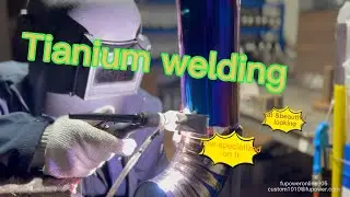 Titanium Welding   #exhaust_pipe_club,titanscar #titaniumscar  #weldingaluminium #weldingtutorial