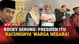 Bela Roy Suryo & Tifa Soal Ijazah Jokowi, Rocky Gerung: Presiden Itu Kacungnya Warga Negara!