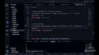 Javascript tutorial for beginners - class 2