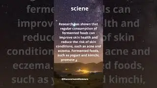 Research has shown that regular consumption of fermented foods can improve skin... #shorts