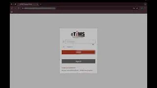 Веб-решение eTims: как зарегистрироваться и подать заявку на обслуживание.