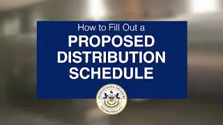 Declaration of Distribution Form &ndash; PA Treasury Unclaimed Property Tutorial