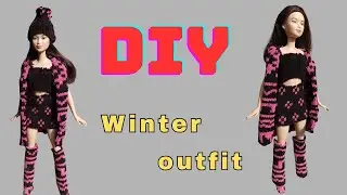 How to make a Barbie dress| step by step tutorial| easy to make| DIY dress 