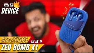 cool gadget with 3 in 1 function ⚡️Zebronics Zeb sound Bomb X1