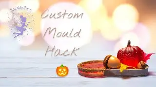 ResinCrete Pumpkin Tealight 🍂 DIY Mould Hack with Foam Clay