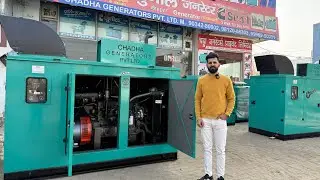 100kva Generator with Diesel Engine 6 Cylinder | Silent Generator Chadha Generator 100 kva Generator