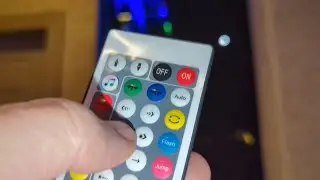 Уличная светодиодная лента RGB на солнечной батарее