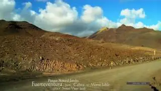 323 Fuerteventura - from Cofete to Morro Jable - Street View 2016 Driving through