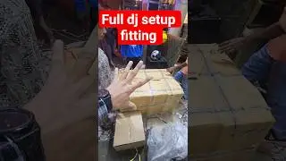 New Dj Setup Fitting || #dj #shorts