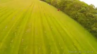 GE 220 Chasing Robinson's ZMR250  Both on 4S with DAL T5045 Props