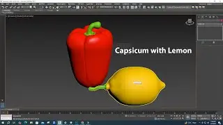 Capsicum with Lemon Modeling Tutorial.