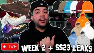LIVE Supreme SS23 Week 2 NIKE + Motion Logo Hoodie LEAKS