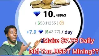 How to make $7.76 usdt daily from Rubi coin mining #cryptomining #makingmoneyonline