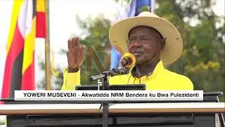 Yoweri Museveni  musanyufu n&rsquo;amaanyi NRM gekitadde mu kuzza emirembe mu kitundu ky&rsquo;e Karamoja