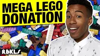 HUGE LEGO Bricks Donation - REBRICKULOUS