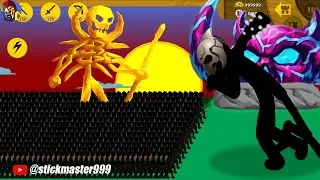 SUPER FINAL BOSS ATTACK SALVAGE NEW SKIN UPDATE SO POWER | STICK WAR LEGACY | STICK MASTER