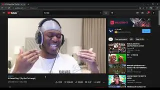watching 1 of ksi's ylyl and competing as well
