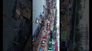 Vizag Fishing Harbour Fire Accident #shorts #youtubeshorts #vizag