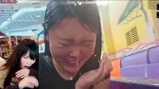 Emiru throw up inside watching ExtraEmily's snot clip
