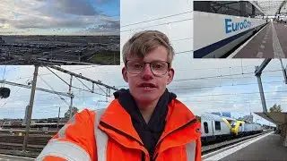 (Weekendje Brussel) met Eurocity naar Brussel voor vliegtuigen