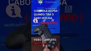 PS4 Controller Battery Low Level (Solution) #shorts