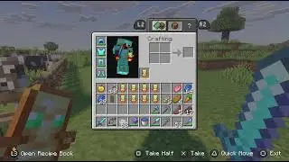 Minecraft BUILDING AND FIGHTING MOBS IN MY World
