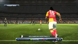 ana lig ueafe chapions ligue final naninin gol&uuml; pes 2013