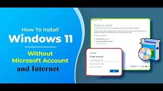 Install Windows 11 Without Microsoft Account and Internet || Enable Local Account.
