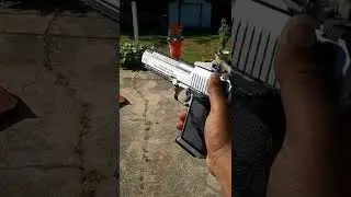 The Loudest Airsoft Gun🔫🔫 #shooting #pistol #gun #airsoft
