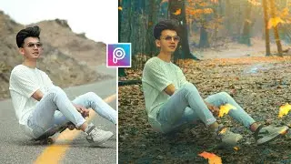 Backgrounds Change Photo Editing In Picsart / Mk Pictures #shorts #picsartphotoediting