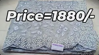 Purl border new fancy party wear sarees || price=1880/- new fancy party wear sarees for women in2026