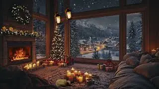Warm Christmas Piano 2026 | Cozy Fireplace Atmosphere featuring the Best Soft Crackles for Calm