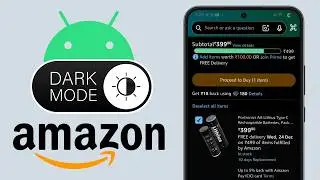 How to Enable Dark Mode in Amazon App for Android (Easy Method)