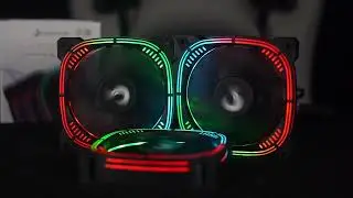 KIT FAN - AURA PRO BLACK 120MM ARGB - RISE MODE - RM-AUB-02-ARGB
