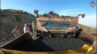 Sumitomo HA60C  Dynapac CC21 Roller  Sakai PTR  Asphalt Paving  Project 04  Part 3