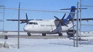 West Wind Aviation ATR42-300 startup.