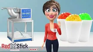 RED STICK EVENT RENTALS   SNOW CONE MACHINE TUTORIAL