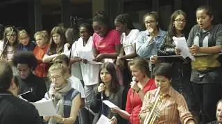Bénabar, L'Effet papillon - Rentrée en musique du collège Clemenceau, chorale et Dixieland